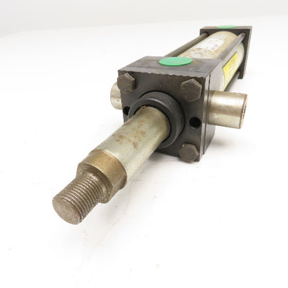 Numatics 2" Bore 5" Stroke 7" Rod Nose Trunnion Double Acting Air Cylinder