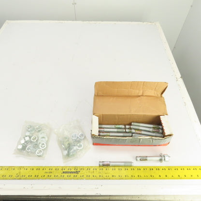 Hilti 1038 Kwik Bolt II 3/4" x 3-3/4" Concrete Wedge Anchor Bolts Lot of 18