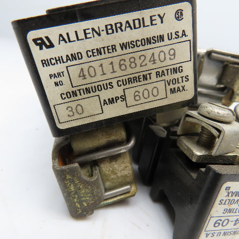 Allen Bradley 40116-824-09 600V 30A Fuse Holder Lot Of 2