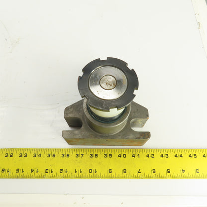 Roemheld 1887-711 Flange Base Mount Hydraulic Swing Clamp