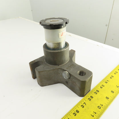 Roemheld 1887-711 Flange Base Mount Hydraulic Swing Clamp