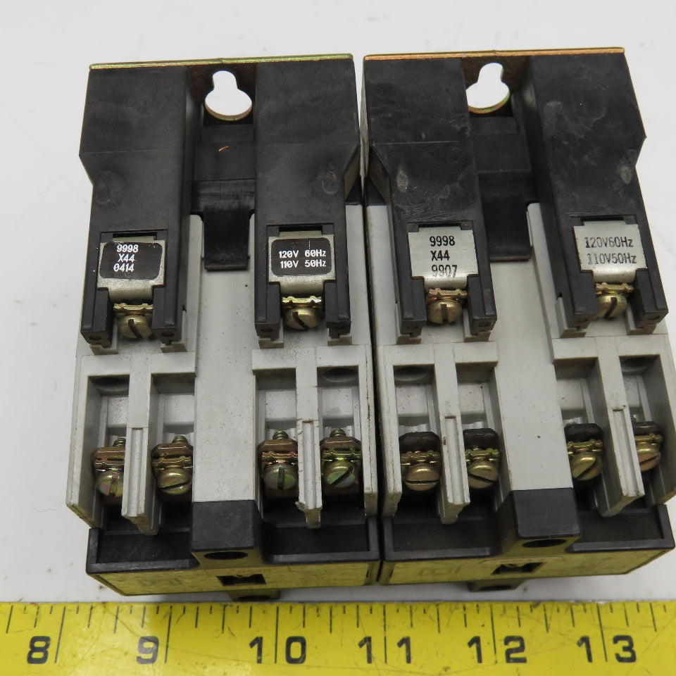 Square D 8501X040 Contactor Relay 600V 8 N/C Contacts 120V Coil Lot Of 2