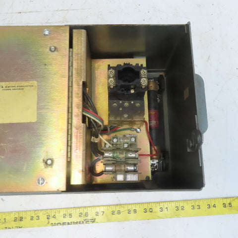 Daykin Electric LTFS-15 Transformer 460V 6.52A Pri 115 26.09A Sec 1Ph