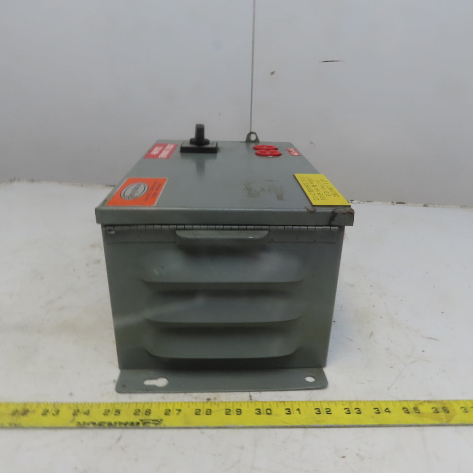 Daykin Electric LTFS-15 Transformer 460V 6.52A Pri 115 26.09A Sec 1Ph