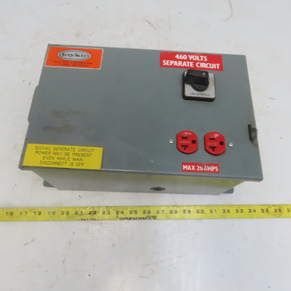 Daykin Electric LTFS-15 Transformer 460V 6.52A Pri 115 26.09A Sec 1Ph