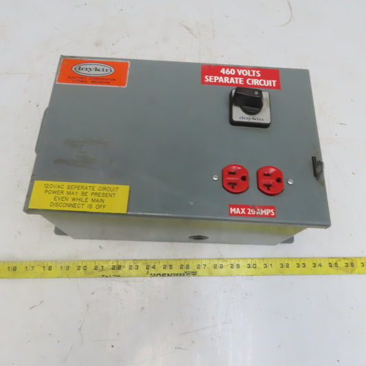 Daykin Electric LTFS-15 Transformer 460V 6.52A Pri 115 26.09A Sec 1Ph
