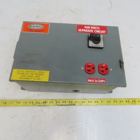 Daykin Electric LTFS-15 Transformer 460V 6.52A Pri 115 26.09A Sec 1Ph
