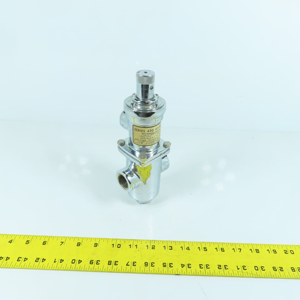 MCC Powers 431-2065 3-D-49 Series 430 Hydroguard Thermostatic Controls 3/4" 115°