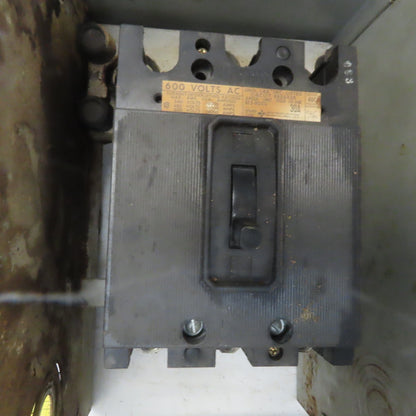 Gould 30A 3 Pole 3ph 600V ITE BD Circuit Breaker Bus Plug Switch
