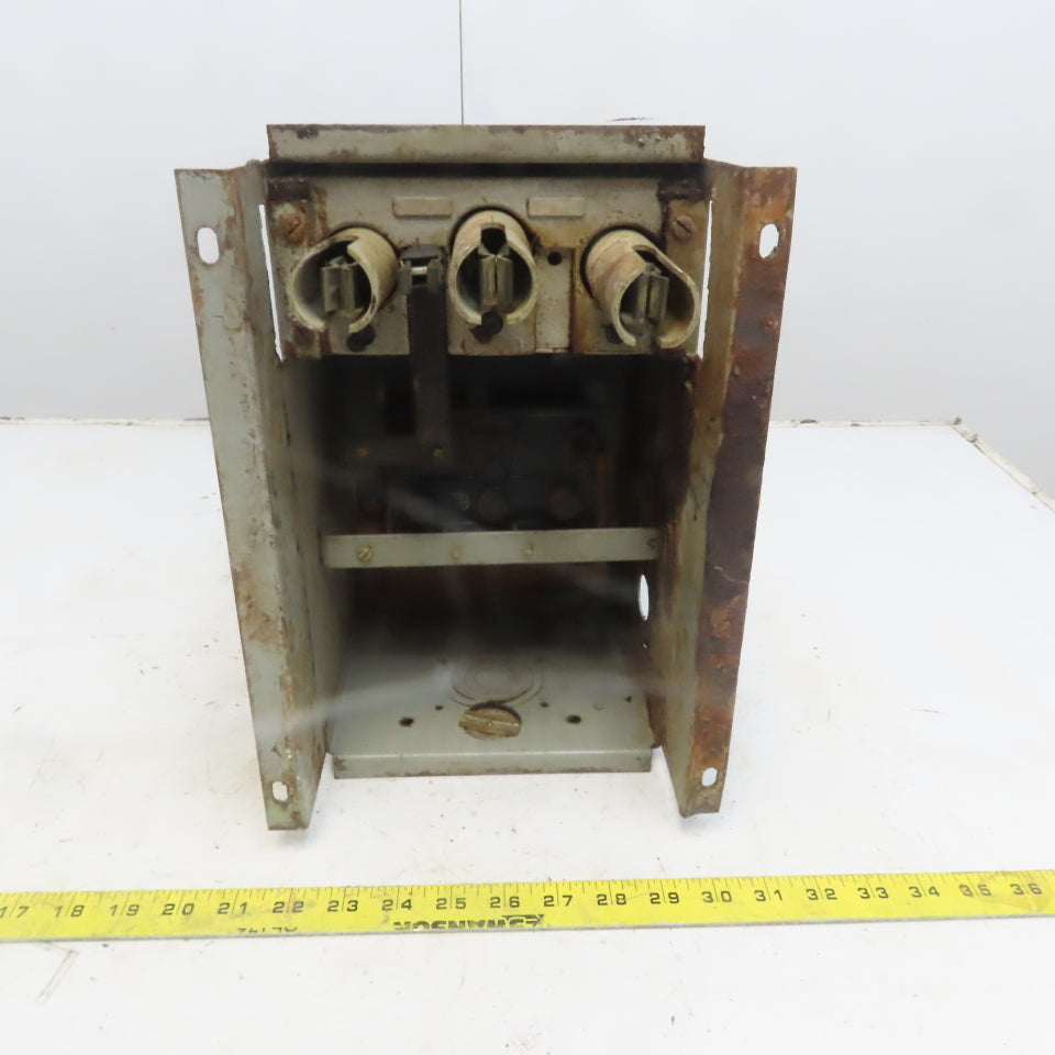 Gould 30A 3 Pole 3ph 600V ITE BD Circuit Breaker Bus Plug Switch