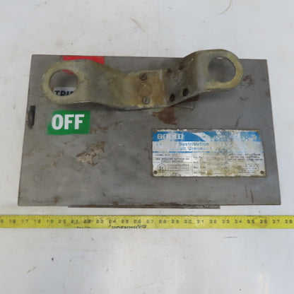 Gould 30A 3 Pole 3ph 600V ITE BD Circuit Breaker Bus Plug Switch