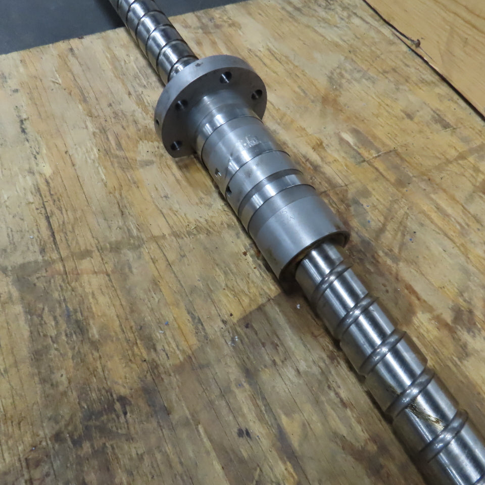 X Axis Ball Screw 1-1/2" Single Start 1" Pitch 84" Screw Length Wiedemann W4560