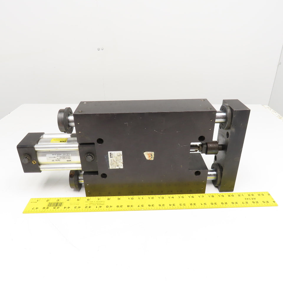 Parker HBR25-02BC2TR-B 2-1/2" Bore 2" Stroke Guided Pneumatic Cylinder