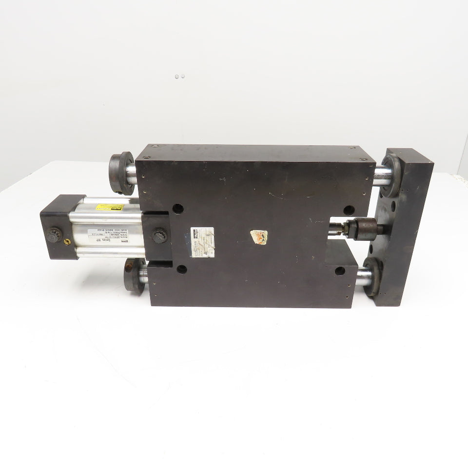 Parker HBR25-02BC2TR-B 2-1/2" Bore 2" Stroke Guided Pneumatic Cylinder