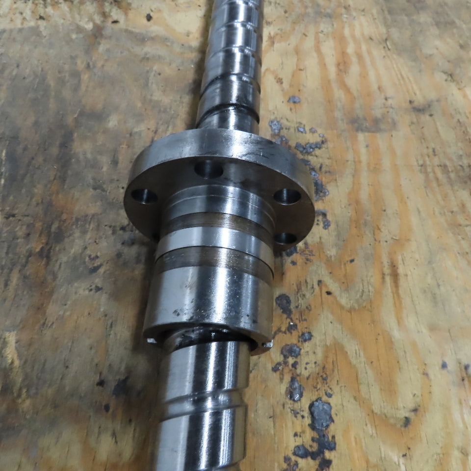 1-1/2" OD Single Start Ball Screw 1" Pitch 72" Screw Length 79-1/2" OAL