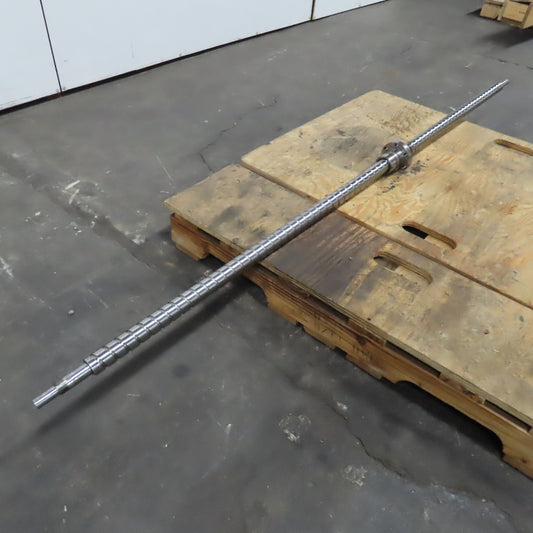 1-1/2" OD Single Start Ball Screw 1" Pitch 72" Screw Length 79-1/2" OAL