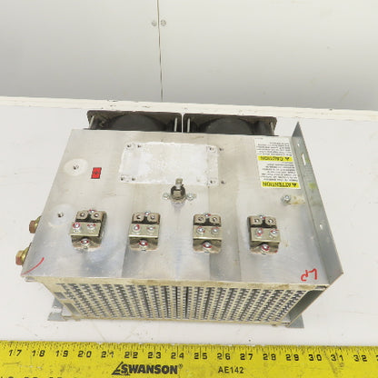 438-326-1 Battery Charger Heat Sink & Cooling Fans Enforcer HF Model EH3-18-1200