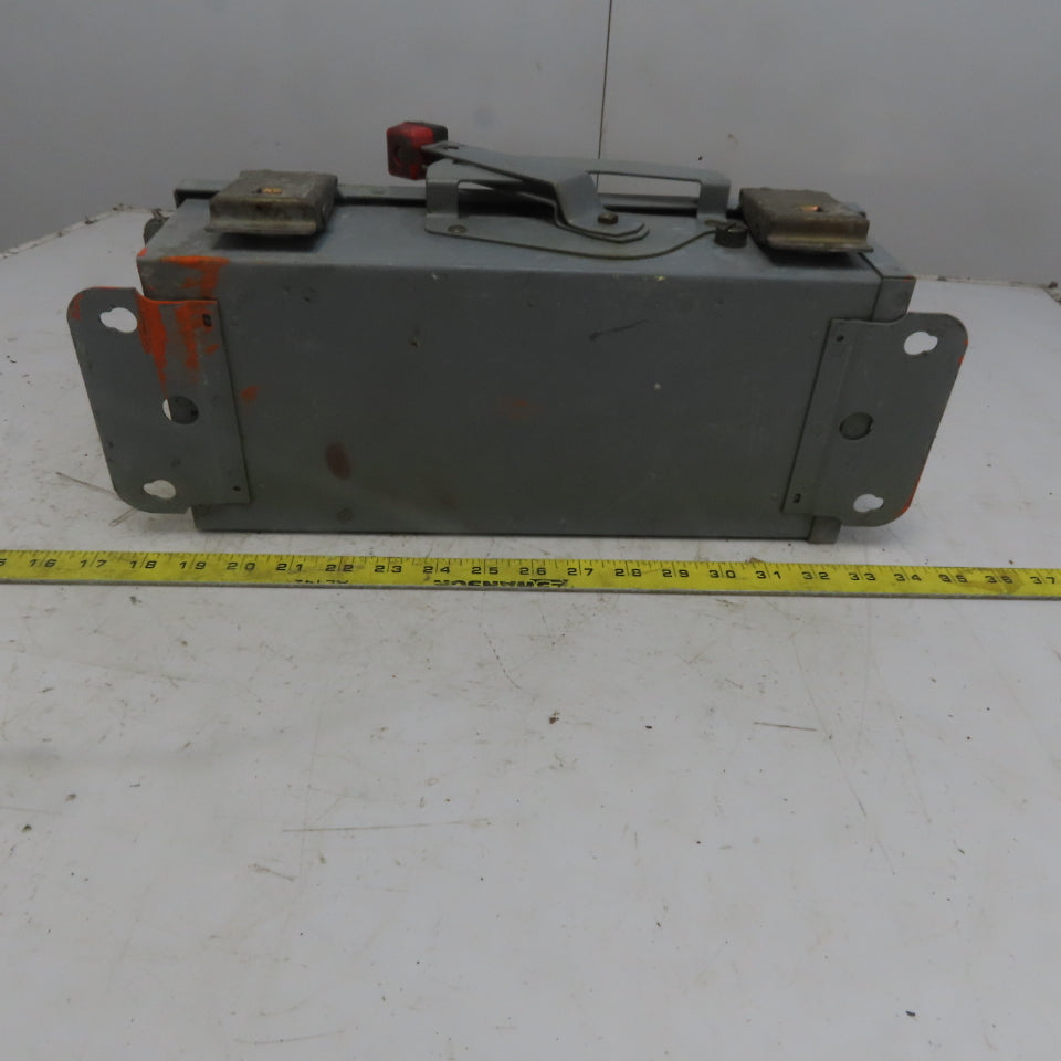 Square D H361AWK 30A 600V AC/DC 3 Pole Non-Fusible Safety Disconnect Switch