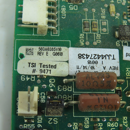 503A0385V10 Rev E Battery Charger Control Board X1060-EH36-200