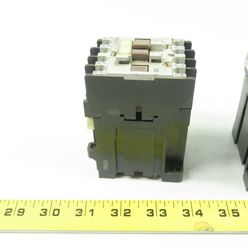 Alllen Bradley 700DC-F220* Ser B Contactor Relay 600V 24VDC Coil Lot Of 2