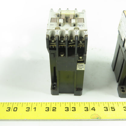 Alllen Bradley 700DC-F220* Ser B Contactor Relay 600V 24VDC Coil Lot Of 2