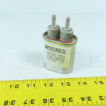 Ronken 64A85504K81 Oval Capacitor 0.5 MF 1500 VP 12360 VA