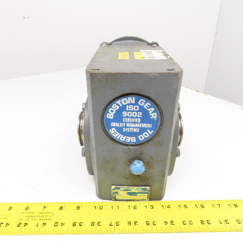 Boston Gear HF72650KVB5HP24 50:1 Ratio Thru Shaft Gear Reducer 35RPM 1484in/lbs.