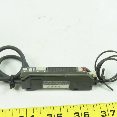 Keyence FS-V21R Photoelectric Fiber Optic Amplifier 12-24VDC 100mA