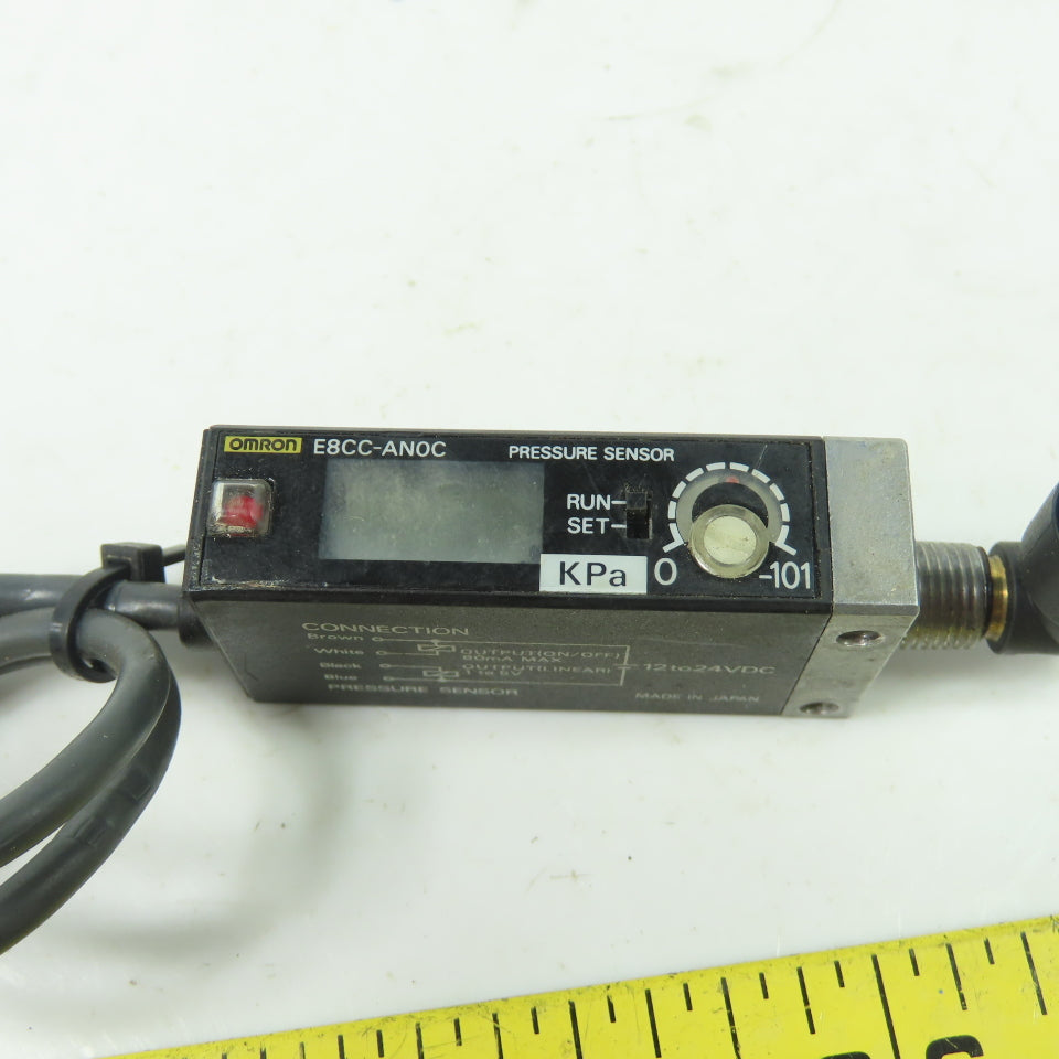 Omron E8CC-AN0C Digital Display Pressure Sensor 12-24VDC 80mA