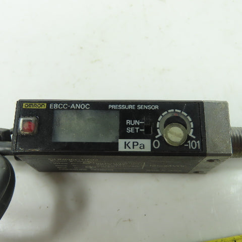 Omron E8CC-AN0C Digital Display Pressure Sensor 12-24VDC 80mA
