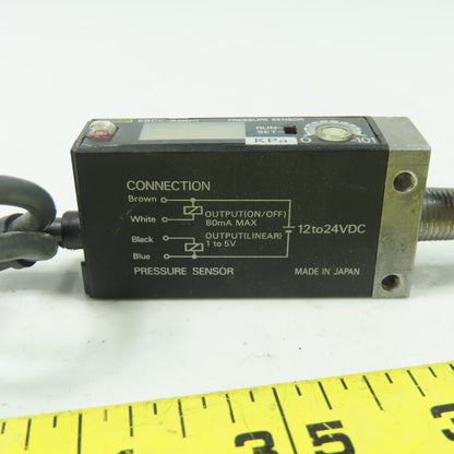 Omron E8CC-AN0C Digital Display Pressure Sensor 12-24VDC 80mA