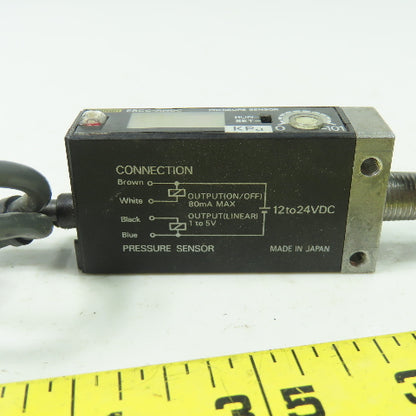 Omron E8CC-AN0C Digital Display Pressure Sensor 12-24VDC 80mA
