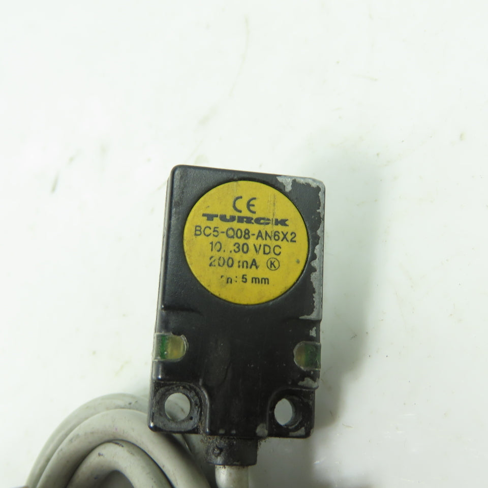 Turck BC5-Q08-AN6X2 Proximity Switch Sensor 10-30VDC 200mA