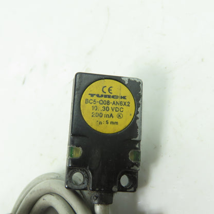 Turck BC5-Q08-AN6X2 Proximity Switch Sensor 10-30VDC 200mA