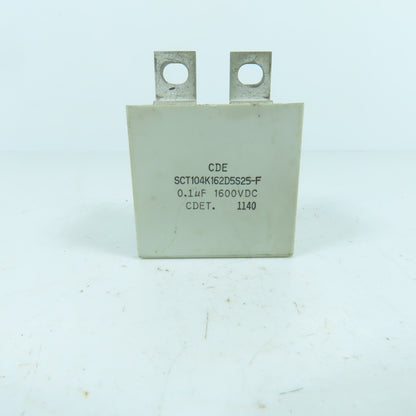 CDE SCT104K162D5S25-F 1600VDC Capacitor 0.1uF