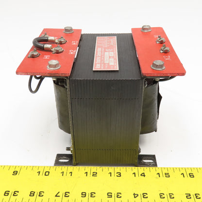 Acme TA-81215 220-440/480V Pri 500VA 110-120V Single Phase Transformer Tested