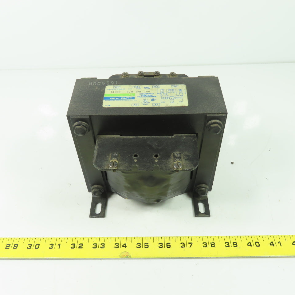 Hevi-Duty T1000 1kVA Control Transformer Pri 220-480V Sec 110-115-120V