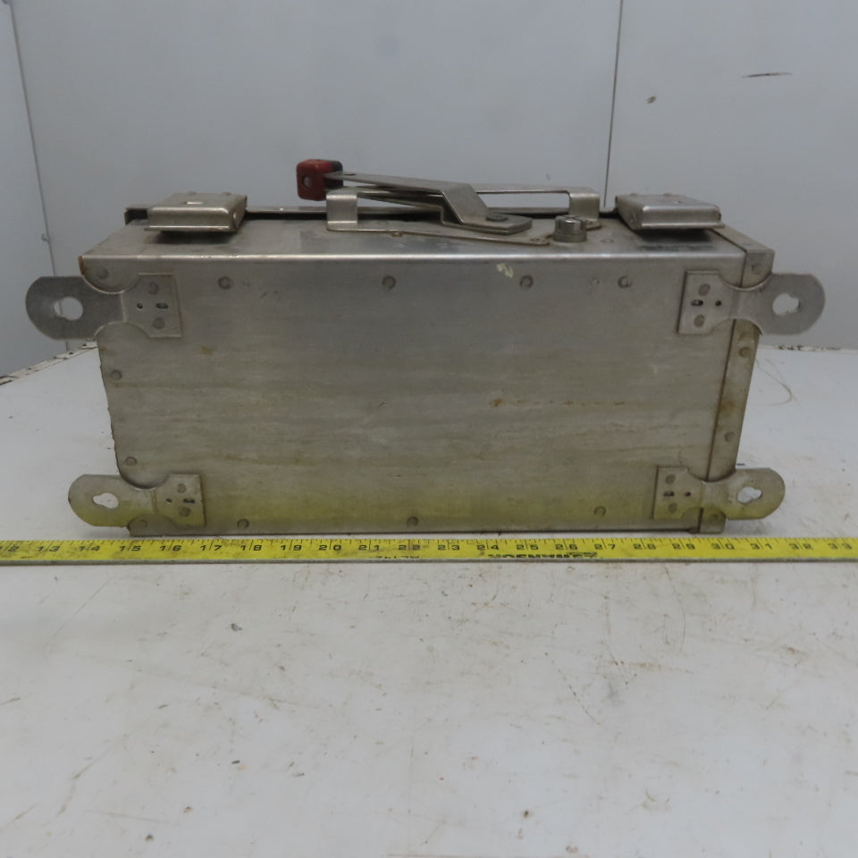 Square D H3122NDS 60A 600V 3P Fusible Stainless Steel Safety Disconnect Switch