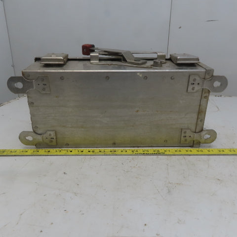 Square D H3122NDS 60A 600V 3P Fusible Stainless Steel Safety Disconnect Switch