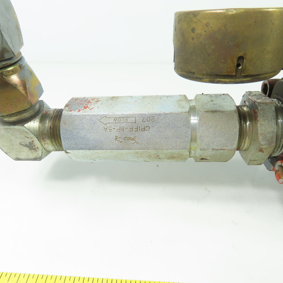 Pall HC9600F-8H 6000PSI Hydraulic Pressure Filter Housing Assembly 1" NPT