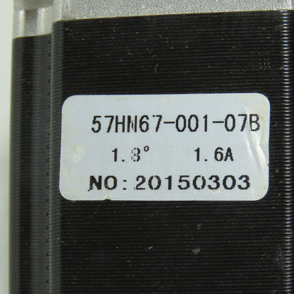 Hetai 57HN67-001-07B Hybrid Stepper Motor 1.8° 1.6A 8mm Shaft
