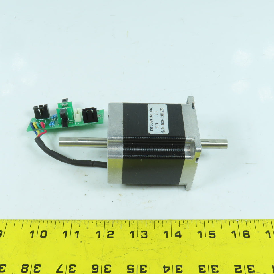Hetai 57HN67-001-07B Hybrid Stepper Motor 1.8° 1.6A 8mm Shaft