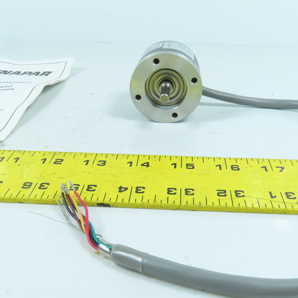 Dynapar H231200011007 Incremental Rotary Optical Encoder 1/4" / 6.35mm Shaft