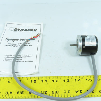 Dynapar H231200011007 Incremental Rotary Optical Encoder 1/4" / 6.35mm Shaft