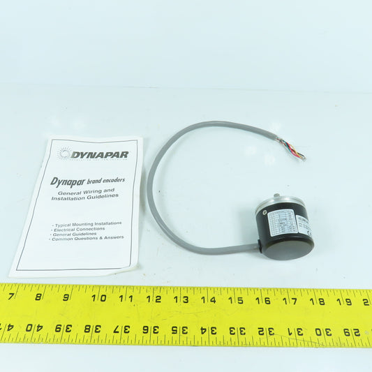 Dynapar H231200011007 Incremental Rotary Optical Encoder 1/4" / 6.35mm Shaft