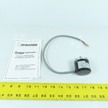 Dynapar H231200011007 Incremental Rotary Optical Encoder 1/4" / 6.35mm Shaft