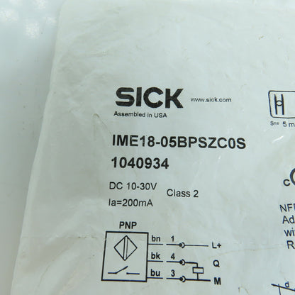 Sick IME18-05BPSZC0S Proximity Sensor