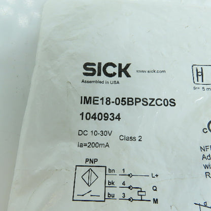 Sick IME18-05BPSZC0S Proximity Sensor