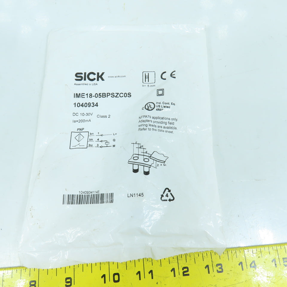 Sick IME18-05BPSZC0S Proximity Sensor
