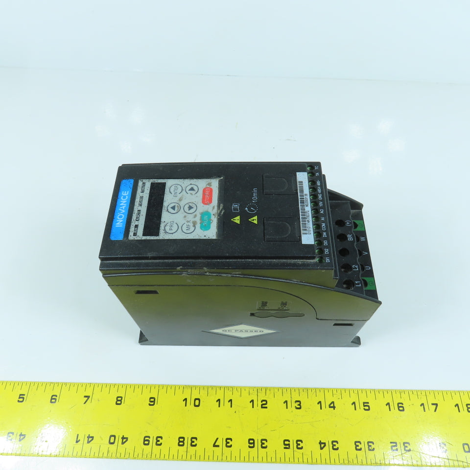 Suzhou Inovance MD200S1.5B 1.5kW Inverter Drive 200-240V 1PH In 0-240V 3PH Out